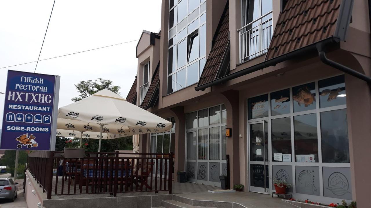 Prenociste I Restoran Ihthis Bajina Basta Kültér fotó
