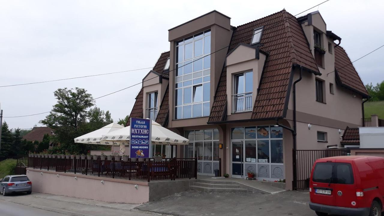 Prenociste I Restoran Ihthis Bajina Basta Kültér fotó